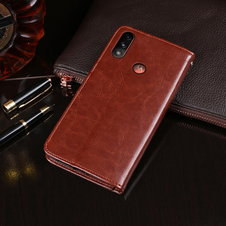 For Lenovo K13 idewei Crazy Horse Texture Horizontal Flip Leather Case with Holder & Card Slots & Wallet(Brown) - Lenovo by idewei | Online Shopping South Africa | PMC Jewellery | Buy Now Pay Later Mobicred