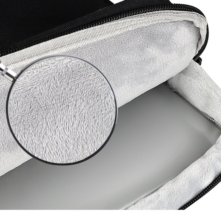 ST11 Polyester Thickened Laptop Bag with Detachable Shoulder Strap, Size:15.6 inch(Black) - free shipping - PMC Jewellery - Order now!