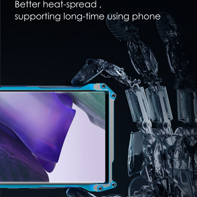 For iPhone 13 Pro Max R-JUST Shockproof Armor Metal Protective Case (Blue) - free shipping - PMC TechLife - Order now!