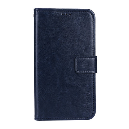 idewei Crazy Horse Texture Horizontal Flip Leather Case with Holder & Card Slots & Wallet For Doogee S97 Pro(Blue) - More Brand by idewei | Online Shopping South Africa | PMC Jewellery | Buy Now Pay Later Mobicred