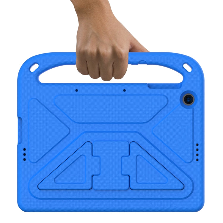For Huawei Enjoy Tablet 2 / MatePad T10 / T10s Portable Handle EVA Shockproof Anti Falling Protective Case with Triangle Holder(Blue) - Huawei by PMC TechLife | Online Shopping South Africa | PMC TechLife | Buy Now Pay Later Mobicred