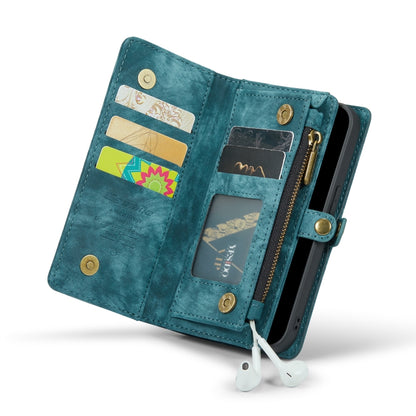 For iPhone 13 mini CaseMe-008 Detachable Multifunctional Horizontal Flip Leather Case with Card Slot & Holder & Zipper Wallet & Photo Frame (Blue) - iPhone 13 mini Cases by CaseMe | Online Shopping South Africa | PMC Jewellery | Buy Now Pay Later Mobicred