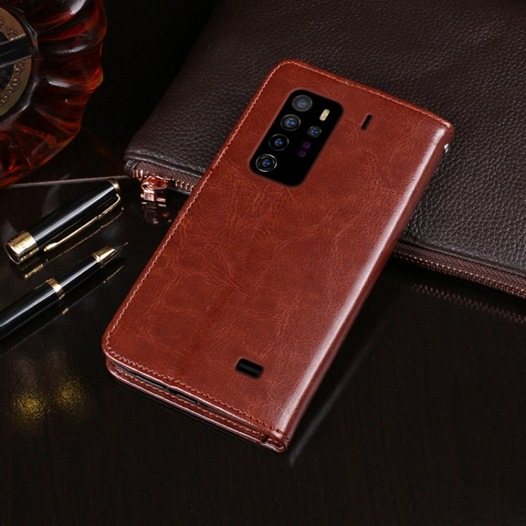 For Ulefone Armor 11 5G idewei Crazy Horse Texture Horizontal Flip Leather Case with Holder & Card Slots & Wallet(Brown) - Ulefone Cases by idewei | Online Shopping South Africa | PMC Jewellery | Buy Now Pay Later Mobicred