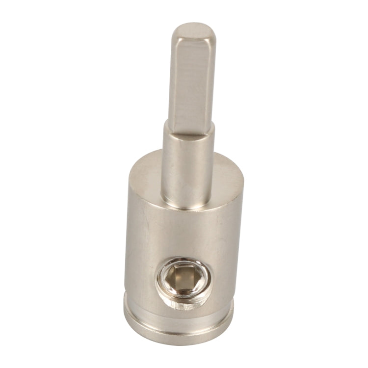 A5678 2 PCS Car Small Size Nickel-plated Brass 4GA to 8GA Audio Terminal Block - Terminal connectors by PMC Jewellery | Online Shopping South Africa | PMC Jewellery | Buy Now Pay Later Mobicred