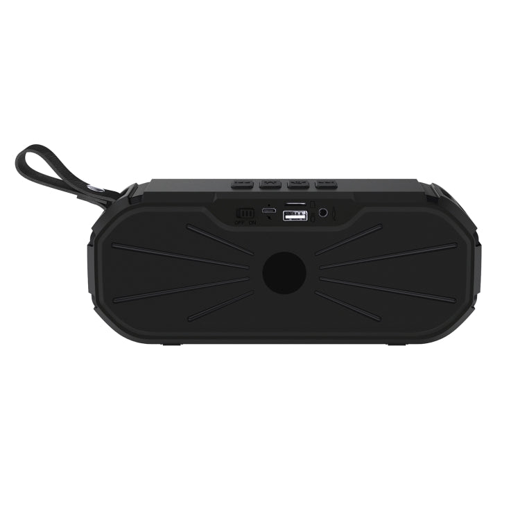 New Rixing NR-9012 Bluetooth 5.0 Portable Outdoor Wireless Bluetooth Speaker(Black) - free shipping - PMC Jewellery - Order now!