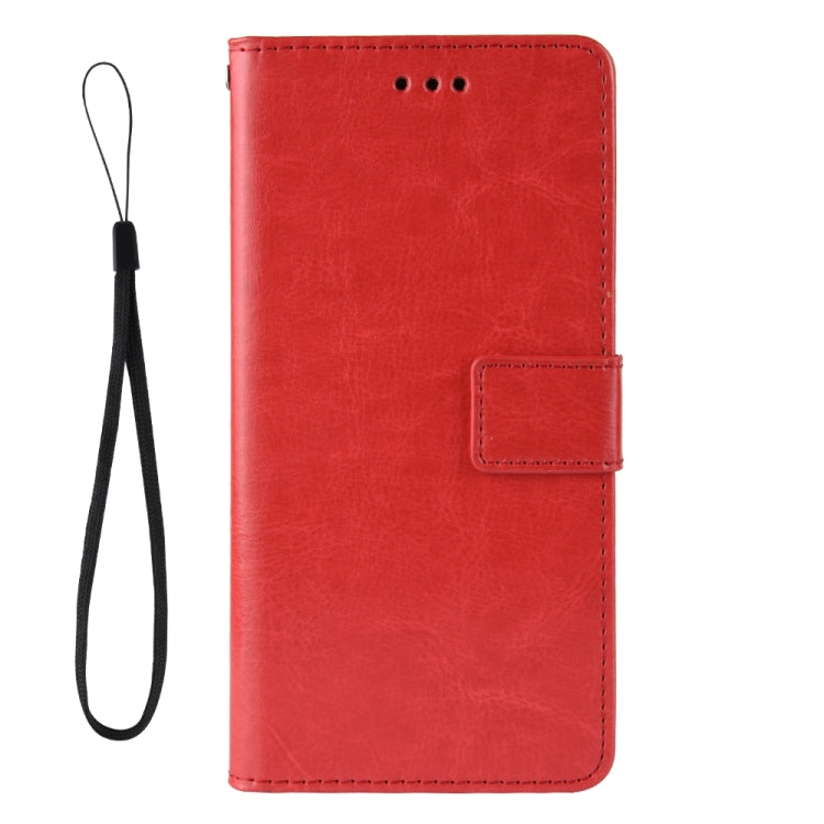 For Doogee N40 Pro Crazy Horse Texture Horizontal Flip Leather Case with Holder & Card Slots & Lanyard(Red) - More Brand by PMC TechLife | Online Shopping South Africa | PMC TechLife | Buy Now Pay Later Mobicred