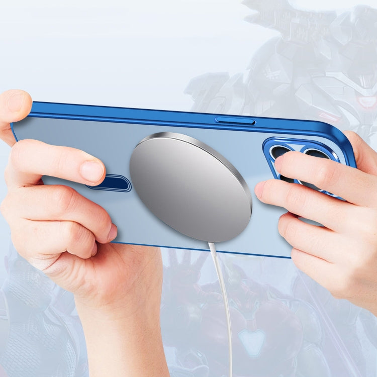 For iPhone 11 Classic Electroplating Shockproof Magsafe Case (Black) - iPhone 11 Cases by PMC TechLife | Online Shopping South Africa | PMC TechLife