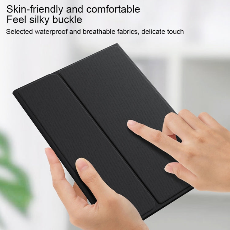 HK006D Square Keys Detachable Bluetooth Solid Color Keyboard Leather Tablet Case with Colorful Backlight & Holder for iPad mini 6(Mint Green) - free shipping - PMC TechLife - Order now!