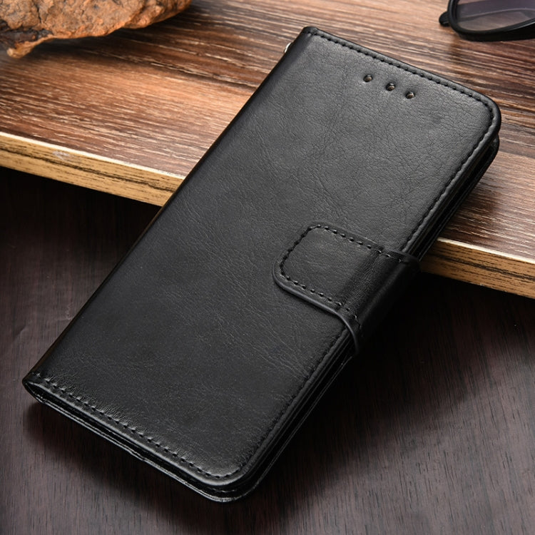 For Ulefone Note 10 Crystal Texture Horizontal Flip Leather Case with Holder & Card Slots & Wallet(Black) - Ulefone Cases by PMC Jewellery | Online Shopping South Africa | PMC Jewellery | Buy Now Pay Later Mobicred