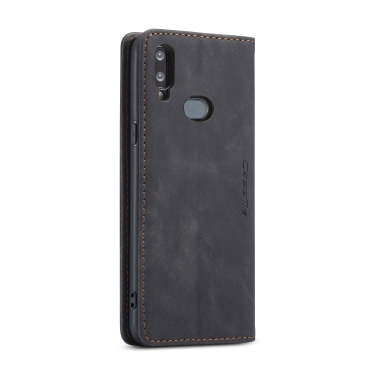 For Galaxy A10s CaseMe-013 Multifunctional Horizontal Flip Leather Case with Card Slot & Holder & Wallet(Black) - Galaxy Phone Cases by CaseMe | Online Shopping South Africa | PMC Jewellery | Buy Now Pay Later Mobicred