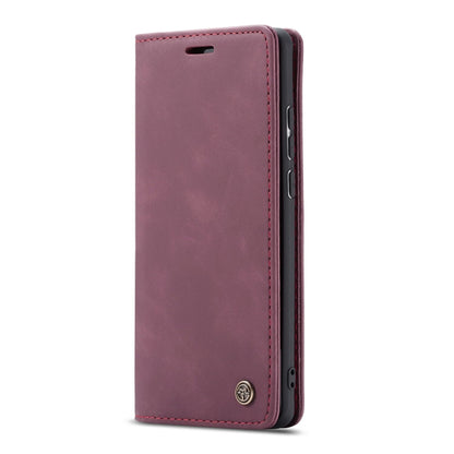 For Galaxy A70s CaseMe-013 Multifunctional Horizontal Flip Leather Case with Card Slot & Holder & Wallet(Wine Red) - Galaxy Phone Cases by CaseMe | Online Shopping South Africa | PMC Jewellery | Buy Now Pay Later Mobicred