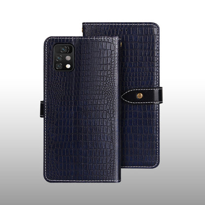 For UMIDIGI A11 Pro Max idewei Crocodile Texture Horizontal Flip Leather Case with Holder & Card Slots & Wallet(Black) - More Brand by idewei | Online Shopping South Africa | PMC Jewellery | Buy Now Pay Later Mobicred