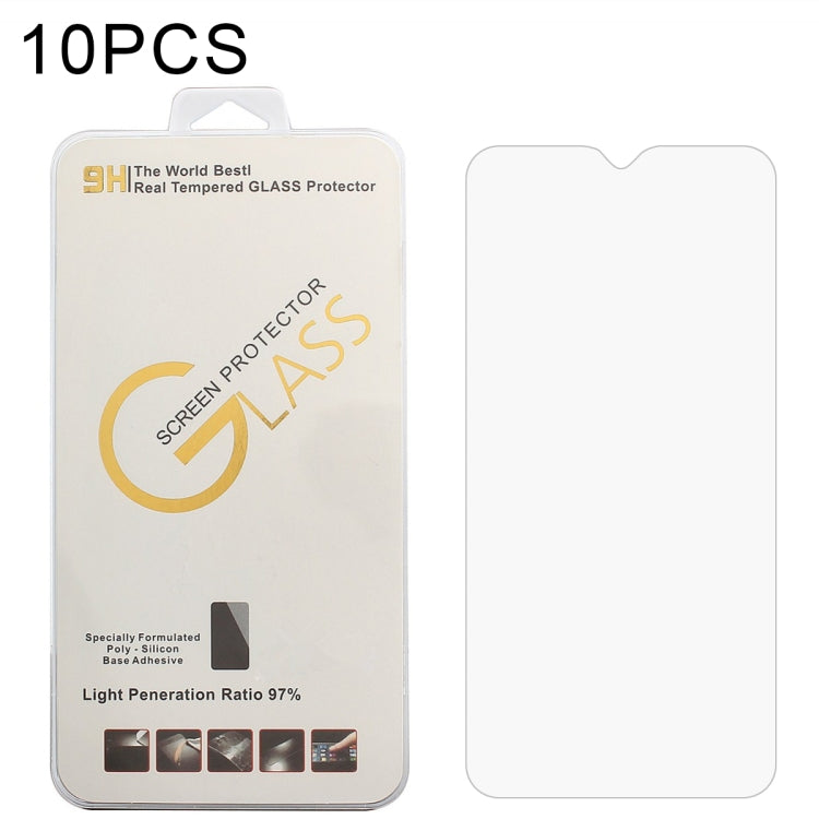 For Blackview A70 / A70 Pro / A55 10 PCS 0.26mm 9H 2.5D Tempered Glass Film - For Blackview by PMC Jewellery | Online Shopping South Africa | PMC Jewellery