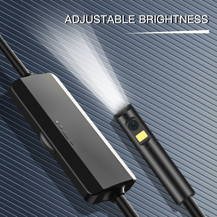 AN100 3 in 1 IP68 Waterproof USB-C / Type-C + Micro USB + USB Dual Cameras Industrial Digital Endoscope with 9 LEDs, Support Android System, Lens Diameter: 5.5mm, Length:1m Soft Cable -  by PMC TechLife | Online Shopping South Africa | PMC TechLife | Buy Now Pay Later Mobicred