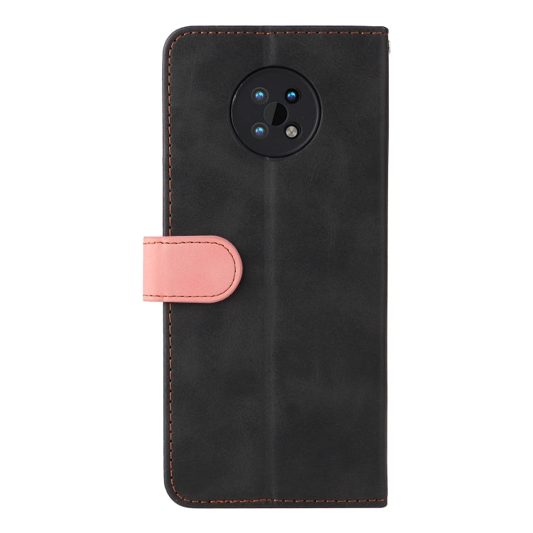 For Nokia G50 Business Stitching-Color Horizontal Flip PU Leather Phone Case(Pink) - Nokia Cases by PMC Jewellery | Online Shopping South Africa | PMC Jewellery