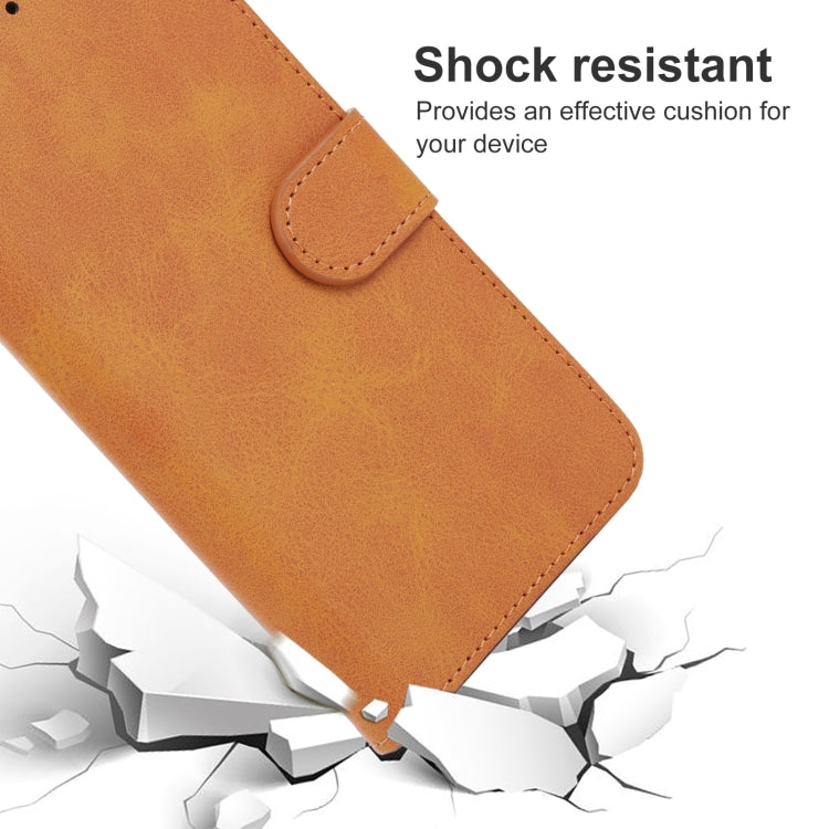 Leather Phone Case For Blackview BL6000 Pro 5G(Brown) - More Brand by PMC TechLife | Online Shopping South Africa | PMC TechLife | Buy Now Pay Later Mobicred