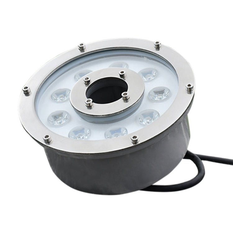 24W Landscape Ring LED Aluminum Alloy Underwater Fountain Light(Warm Light) - Underwater Lights by PMC TechLife | Online Shopping South Africa | PMC TechLife | Buy Now Pay Later Mobicred
