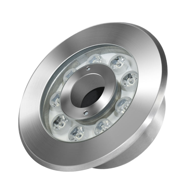 6W Landscape Ring LED Stainless Steel Underwater Fountain Light(White Light) - Underwater Lights by PMC TechLife | Online Shopping South Africa | PMC TechLife | Buy Now Pay Later Mobicred