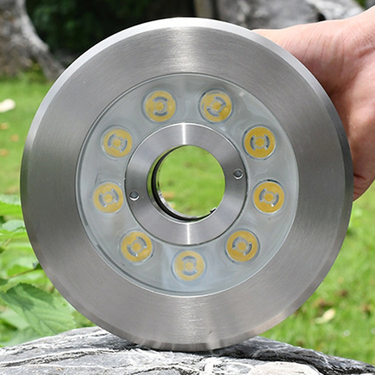 6W Landscape Ring LED Stainless Steel Underwater Fountain Light(White Light) - Underwater Lights by PMC TechLife | Online Shopping South Africa | PMC TechLife | Buy Now Pay Later Mobicred