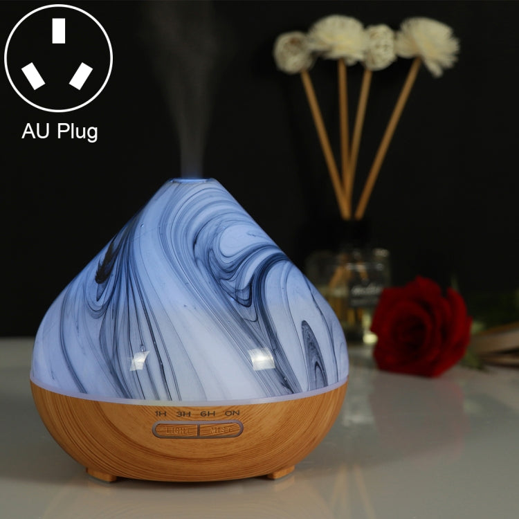 400ml Volcano Shape Humidifier Glass Aromatherapy Machine Automatic Alcohol Sprayer, Plug Specification:AU Plug(Khaki) - free shipping - PMC TechLife - Order now!