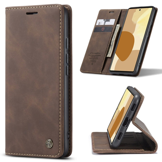 For Google Pixel 6 CaseMe 013 Multifunctional Horizontal Flip Leather Phone Case with Card Slot & Holder & Wallet(Coffee) - Google Cases by CaseMe | Online Shopping South Africa | PMC Jewellery | Buy Now Pay Later Mobicred