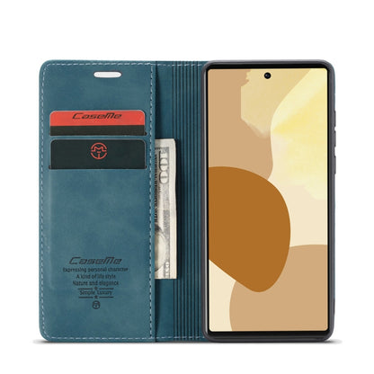 For Google Pixel 6 CaseMe 013 Multifunctional Horizontal Flip Leather Phone Case with Card Slot & Holder & Wallet(Blue) - Google Cases by CaseMe | Online Shopping South Africa | PMC Jewellery | Buy Now Pay Later Mobicred