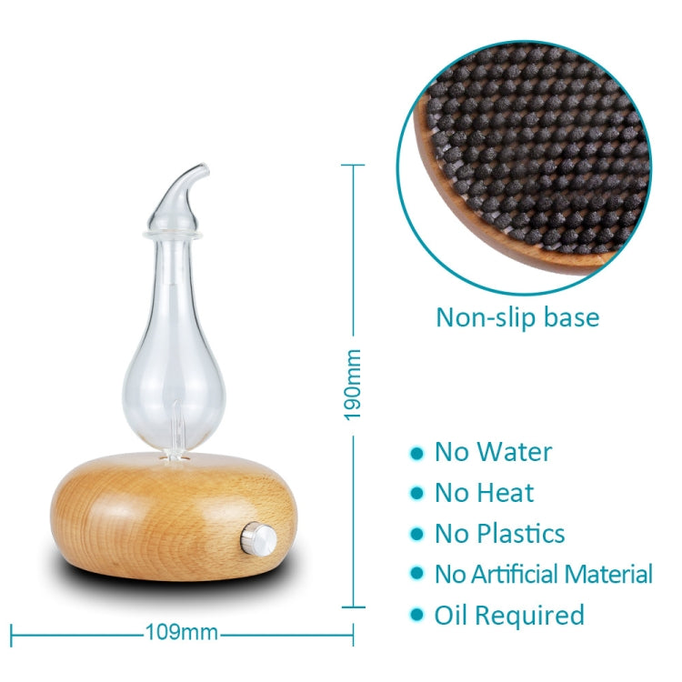 Wood Essential Oil Diffuser Aromatherapy Machine Automatic Alcohol Sprayer, Plug Specification:EU Plug(Light Brown) - free shipping - PMC TechLife - Order now!