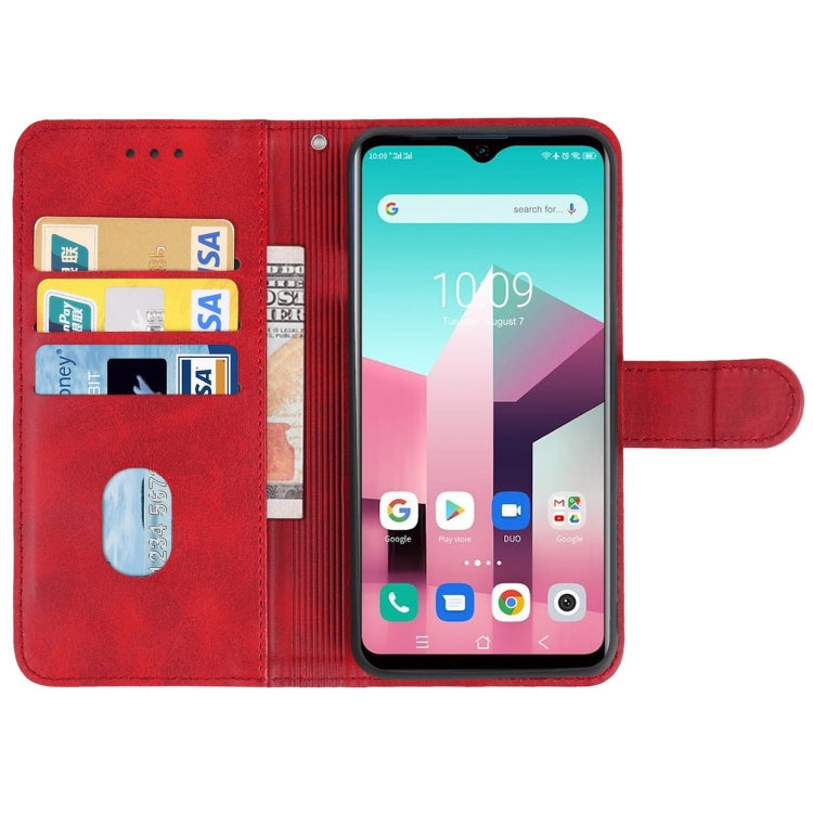 Leather Phone Case For Blackview A80 Pro / A80 Plus(Red) - Universal Leather Case by PMC Jewellery | Online Shopping South Africa | PMC Jewellery