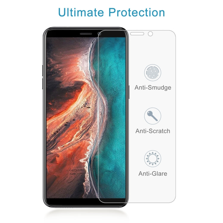 50 PCS 0.26mm 9H 2.5D Tempered Glass Film For Ulefone P6000 Plus - Ulefone Tempered Glass by PMC Jewellery | Online Shopping South Africa | PMC Jewellery | Buy Now Pay Later Mobicred