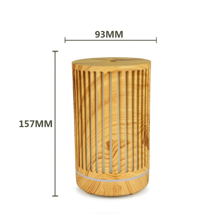 200ml Hollow-out Forest Pattern Wooden Essential Oil Aromatherapy Machine Ultrasonic Humidifier Automatic Alcohol Sprayer, Plug Specification:AU Plug(Light Brown-2) - free shipping - PMC TechLife - Order now!