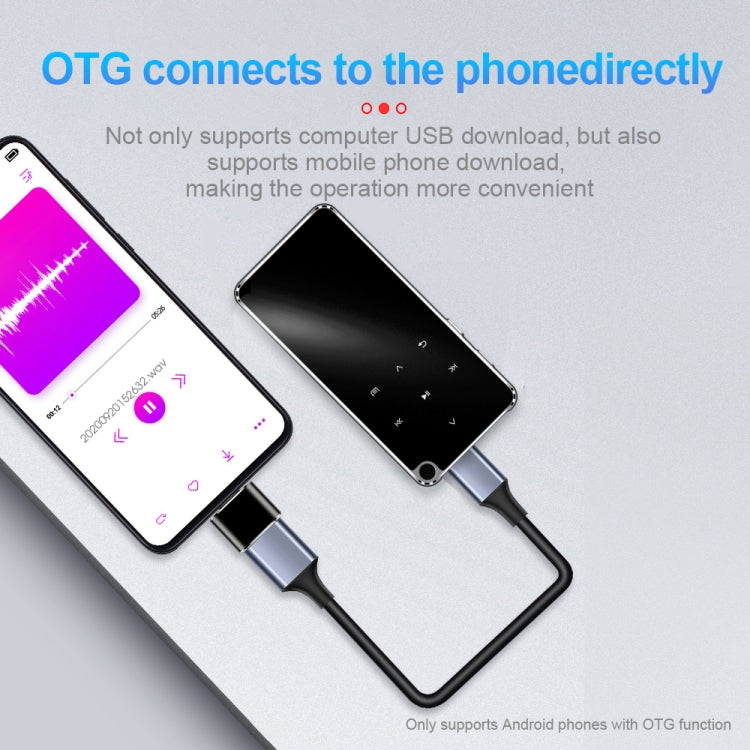 M25 Multifunctional Portable Bluetooth MP3 Player, Capacity:8GB(Black) - free shipping - PMC TechLife - Order now!