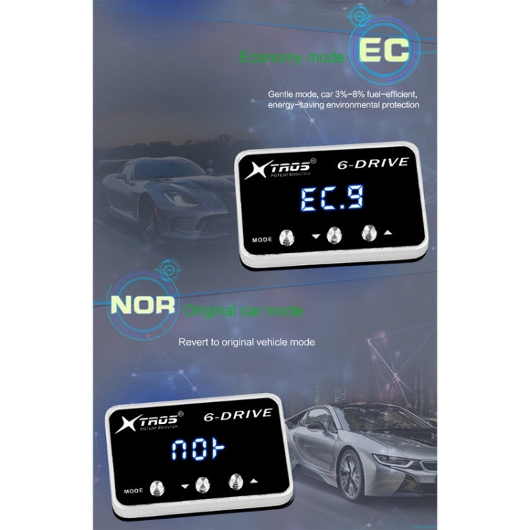 For Mitsubishi Strada 2005-2014 TROS TS-6Drive Potent Booster Electronic Throttle Controller - Car Modification by TROS | Online Shopping South Africa | PMC TechLife | Buy Now Pay Later Mobicred