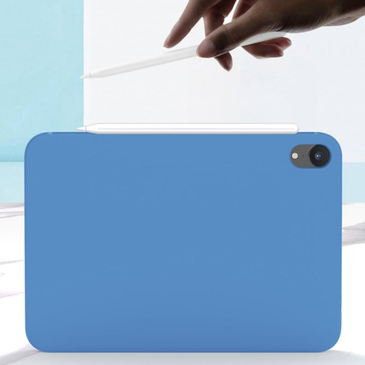 For iPad mini 2024 / mini 6 Mutural Silicone Microfiber Tablet Case(Pink Orange) - free shipping - PMC TechLife - Order now!
