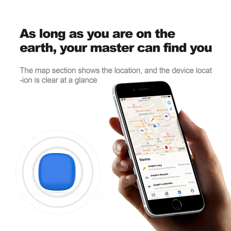 FindTag Metal Anti-lost Global Locator Tracker(White) - Anti-lost Alarm by PMc TechLife | Online Shopping South Africa | PMc TechLife | Buy Now Pay Later Mobicred