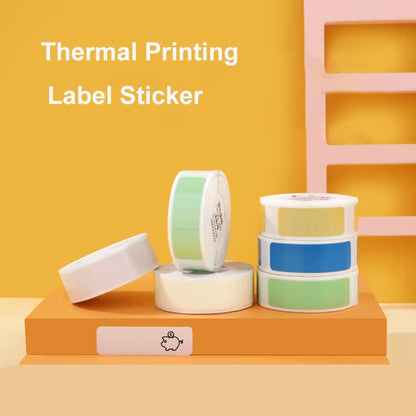 25 x 50mm 130 Sheets Thermal Printing Label Paper Stickers For NiiMbot D101 / D11(Lemon Yellow) - Printer Accessories by PMC Jewellery | Online Shopping South Africa | PMC Jewellery | Buy Now Pay Later Mobicred