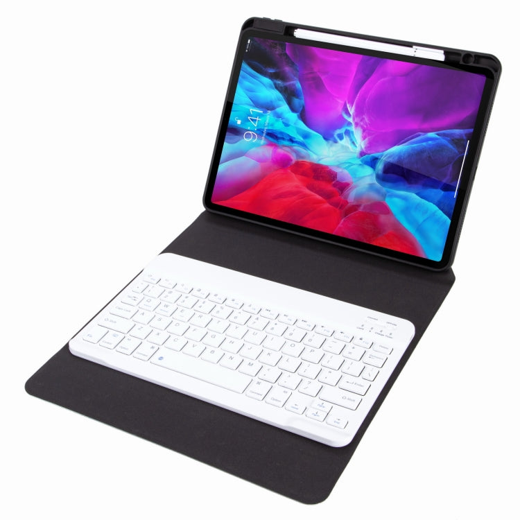H-102 Bluetooth Keyboard Leather Case with Rear Three-fold Holder For iPad 10.2 2020 & 2019 / Pro 10.5 inch(Pink Blue) - Universal by PMC TechLife | Online Shopping South Africa | PMC TechLife