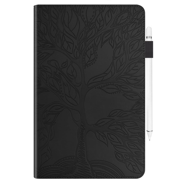 For Amazon Kindle Paperwhite 5 2021 Life Tree Series Leather Tablet Case(Black) - Amazon by PMC TechLife | Online Shopping South Africa | PMC TechLife | Buy Now Pay Later Mobicred