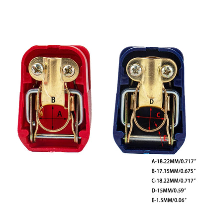 A2897 1 Pair Car Quick-pull Battery Terminal Connectors - Booster Cable & Clip by PMC Jewellery | Online Shopping South Africa | PMC Jewellery | Buy Now Pay Later Mobicred