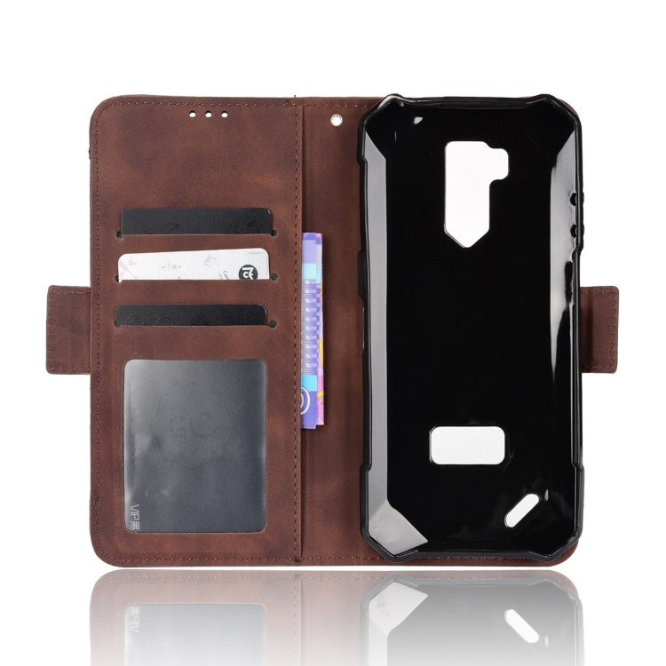 For Ulefone Armor X9 Skin Feel Calf Pattern Leather Phone Case(Brown) - Ulefone Cases by PMC Jewellery | Online Shopping South Africa | PMC Jewellery | Buy Now Pay Later Mobicred