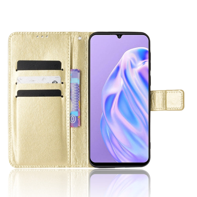 For Ulefone Note 6/ Note 6P Retro Crazy Horse Texture Leather Phone Case(Gold) - Ulefone Cases by PMC Jewellery | Online Shopping South Africa | PMC Jewellery | Buy Now Pay Later Mobicred