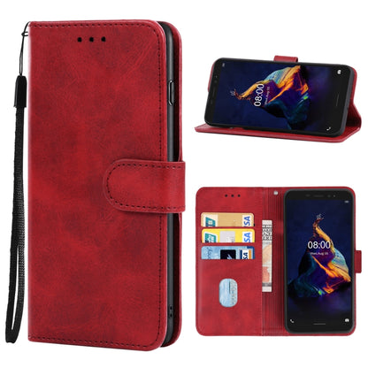 Leather Phone Case For Ulefone Armor X8(Red) - Ulefone Cases by PMC Jewellery | Online Shopping South Africa | PMC Jewellery | Buy Now Pay Later Mobicred