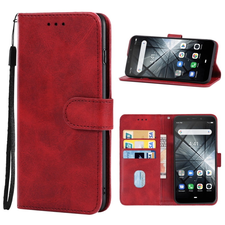 Leather Phone Case For Ulefone Armor X5(Red) - Ulefone Cases by PMC Jewellery | Online Shopping South Africa | PMC Jewellery | Buy Now Pay Later Mobicred