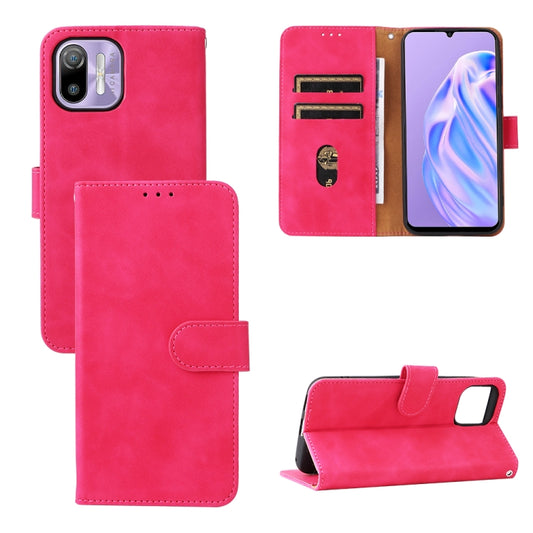 For Ulefone Note 6 Skin Feel Magnetic Flip Leather Phone Case(Rose Gold) - Ulefone Cases by PMC Jewellery | Online Shopping South Africa | PMC Jewellery | Buy Now Pay Later Mobicred