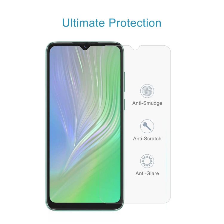 50 PCS 0.26mm 9H 2.5D Tempered Glass Film For Blackview A55 Pro - For Blackview by PMC TechLife | Online Shopping South Africa | PMC TechLife