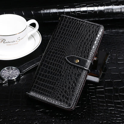 For Ulefone Note 13P idewei Crocodile Texture Horizontal Flip Phone Leather Phone Case(Black) - Ulefone Cases by idewei | Online Shopping South Africa | PMC Jewellery | Buy Now Pay Later Mobicred