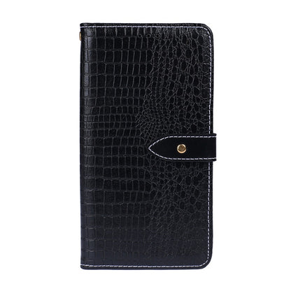 For Ulefone Note 13P idewei Crocodile Texture Horizontal Flip Phone Leather Phone Case(Black) - Ulefone Cases by idewei | Online Shopping South Africa | PMC Jewellery | Buy Now Pay Later Mobicred