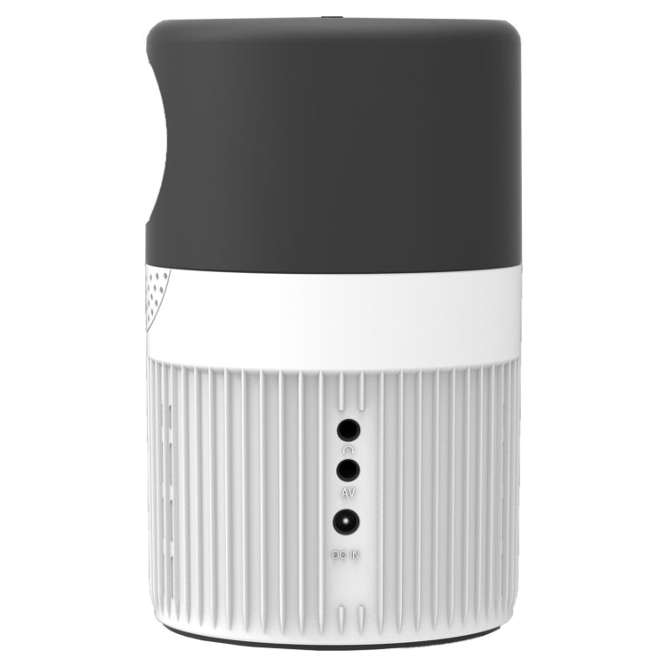 T400 100 inch Screen 3000 Lumens LED Mini Projector, Plug Type:US Plug(Black White) - Mini Projector by PMC TechLife | Online Shopping South Africa | PMC TechLife | Buy Now Pay Later Mobicred