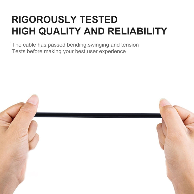 USB to Micro USB Copper Core Charging Cable, Cable Length:30cm(Black) - Micro USB Cable by PMC TechLife | Online Shopping South Africa | PMC TechLife | Buy Now Pay Later Mobicred