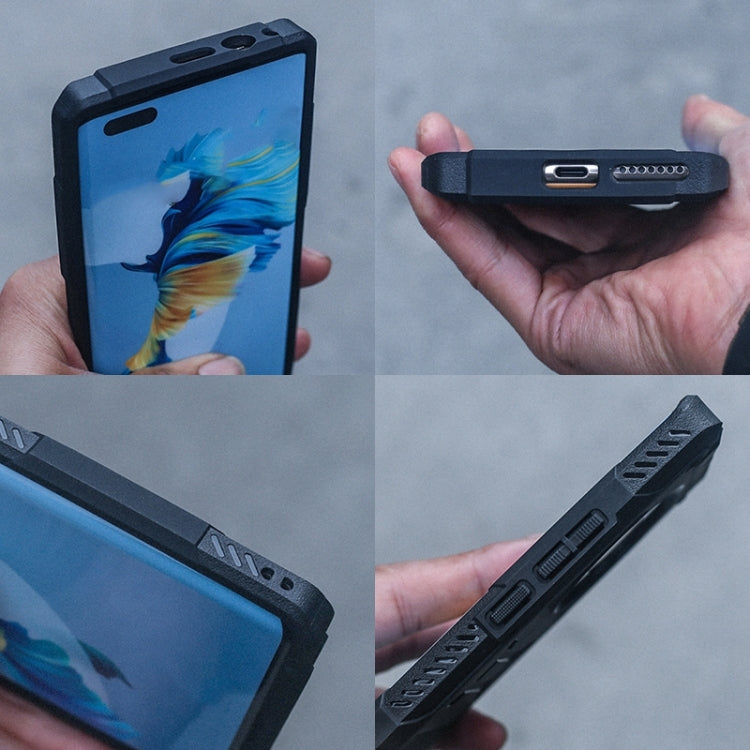 For Huawei Mate 40 Pro FATBEAR Armor Shockproof Cooling Phone Case(Black) - free shipping - PMC TechLife - Order now!