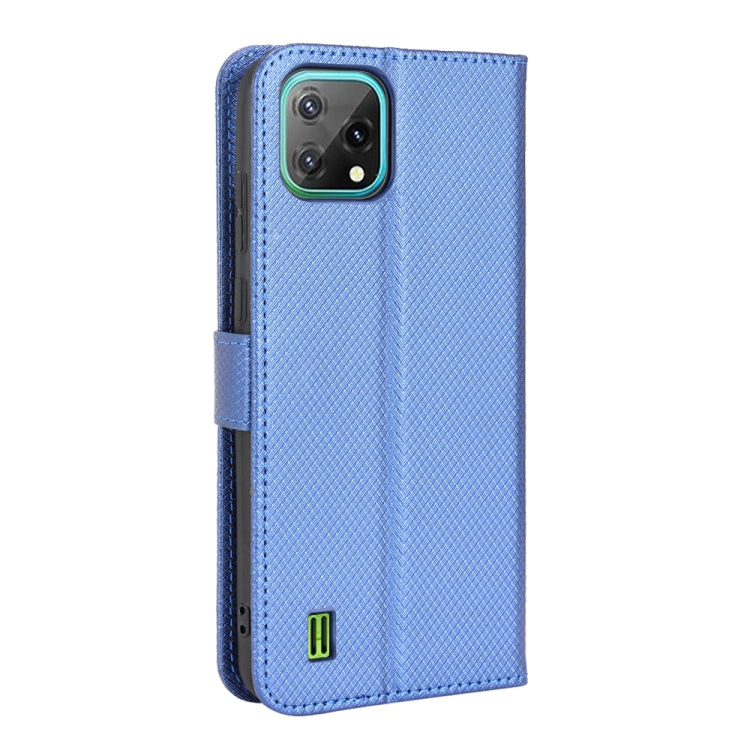 For Blackview A55 Diamond Texture Leather Phone Case(Blue) - More Brand by PMC TechLife | Online Shopping South Africa | PMC TechLife | Buy Now Pay Later Mobicred